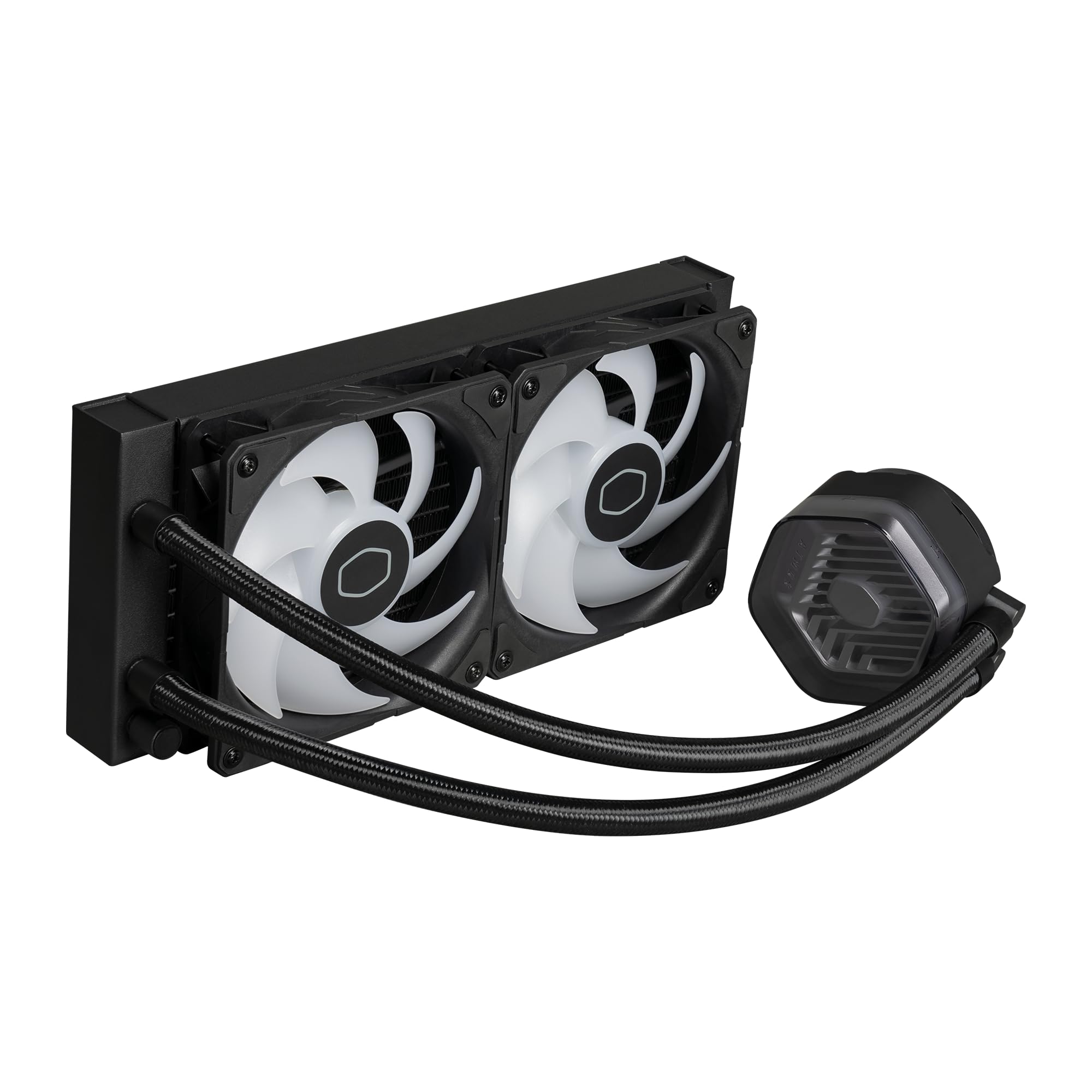 Cooler Master 240 Atmos High Performance Close-Loop AIO Liquid Cooler, R9|i7 Dual Chamber Pump, Customize Cover, Sickleflow Edge PWM, aRGB Lighting, AMD Ryzen AM5|4, Intel LGA 1851|1700 Platform - Image 13