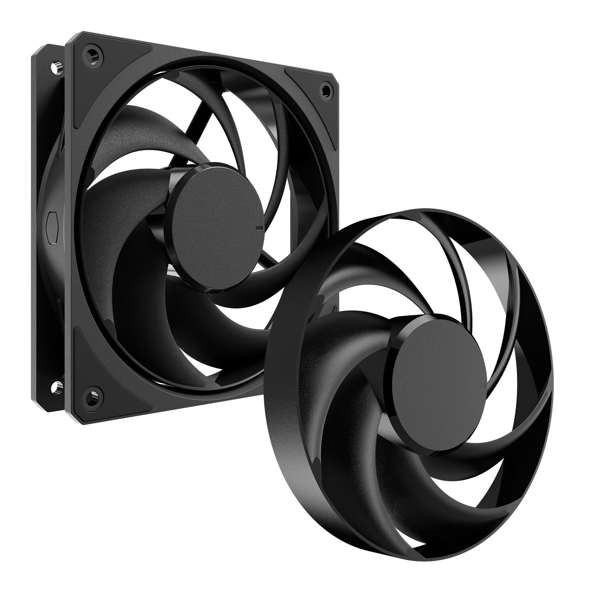 Cooler Master 360 Atmos Stealth Performance-Driven Close-Loop AIO Liquid Cooler, R9|Ultra 9, Dual Chamber Pump, 360 Radiator, Mobius PWM Fans, AMD Ryzen AM5|4, Intel LGA 1851|1700 Platform - Image 13