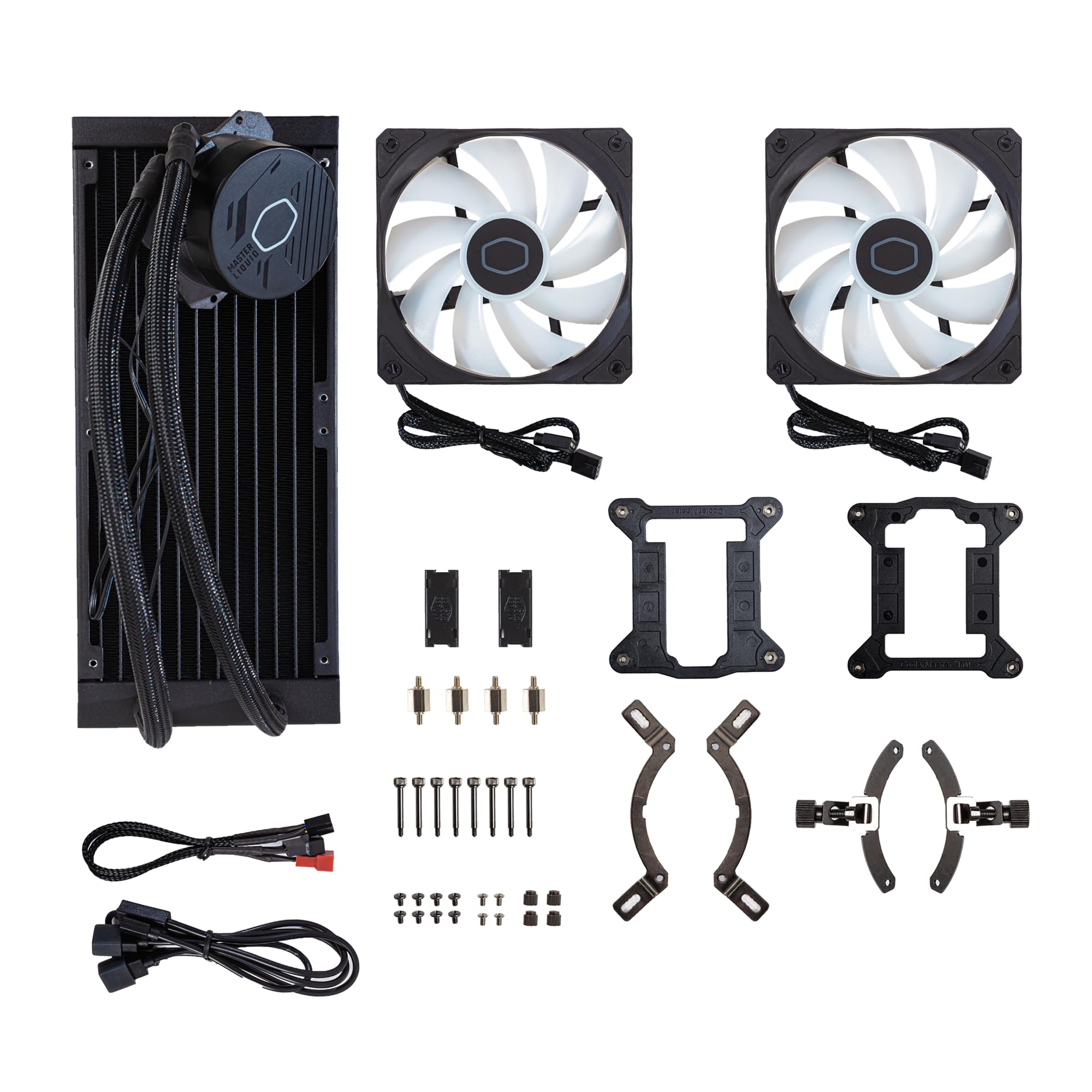 Cooler Master 360L Core AIO CPU Liquid Cooler – 360mm Radiator, 3x ARGB PWM Fans, Patented Gen S Dual-Chamber Pump, Quiet Cooling & Easy Installation, AMD AM5/AM4 & Intel LGA 1851/1700, Black - Image 12