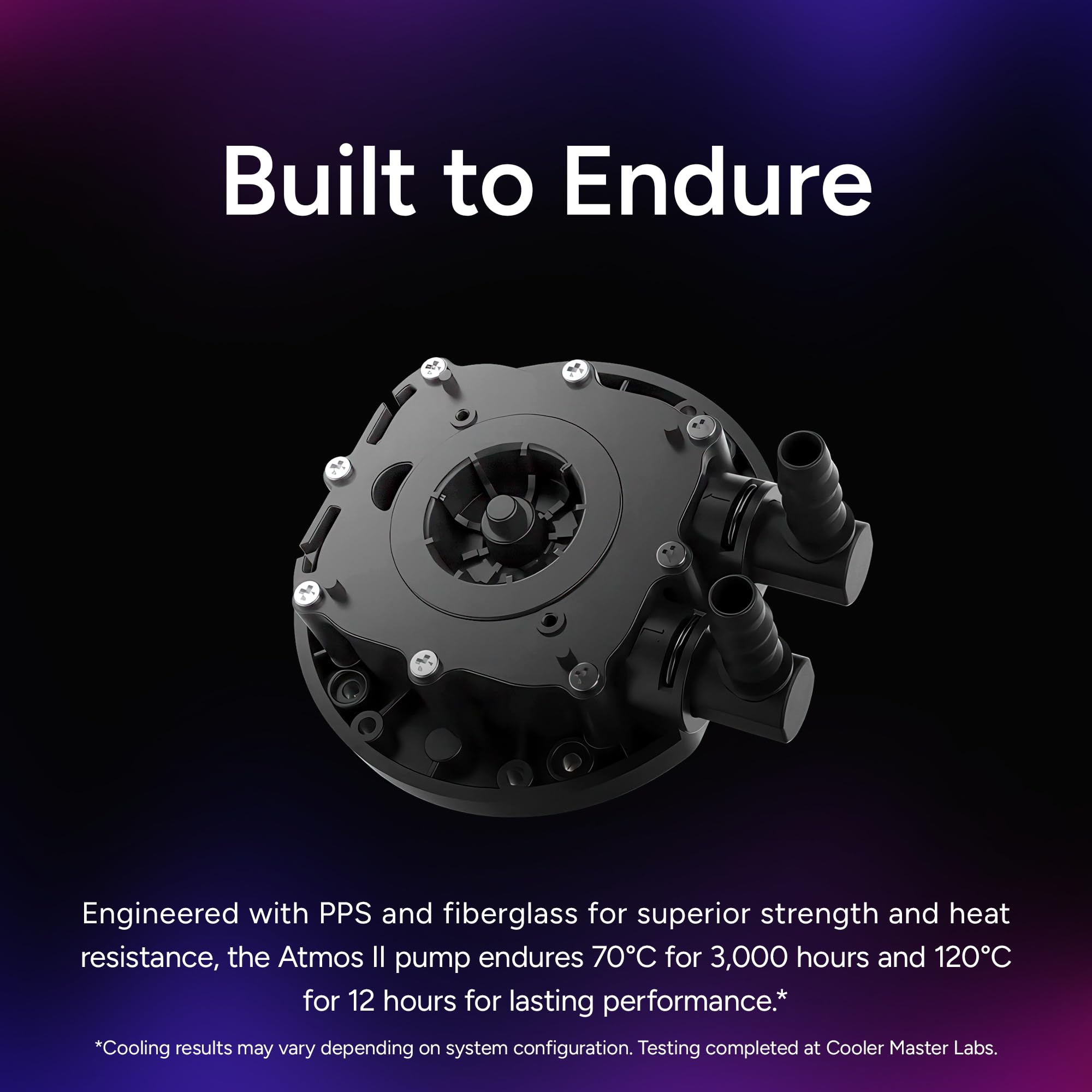 Cooler Master Atmos II 360 VRM AIO CPU Liquid Cooler – 360mm Radiator with VRM Cooling Fan, 3X ARGB PWM Fans, Dual-Chamber Pump, Ultra-Quiet Performance, AMD AM5/AM4 & Intel LGA 1851/1700, White - Image 4