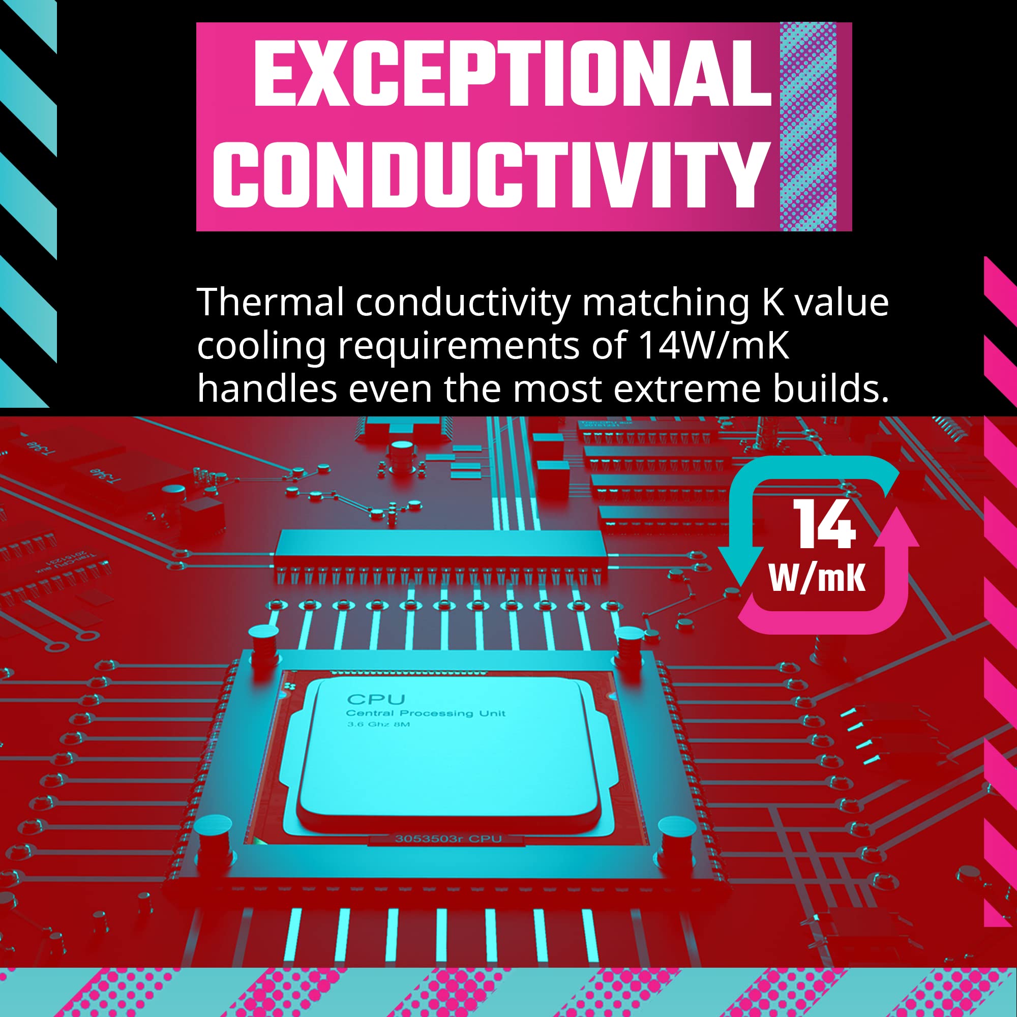 Cooler Master CryoFuze Premium Performance Thermal Paste, Nanoparticles, | 2 Grams | Thermal Compound (for GPU, CPU, Consoles, Laptops Graphics Cards, Heat Sinks) - Image 3