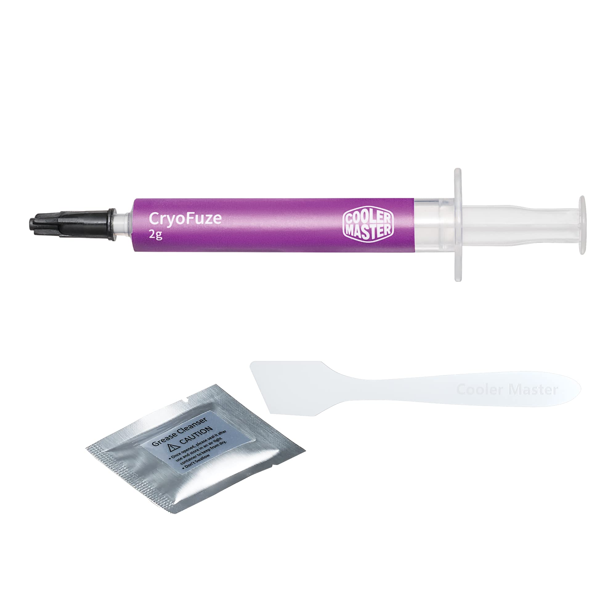 Cooler Master CryoFuze Premium Performance Thermal Paste, Nanoparticles, | 2 Grams | Thermal Compound (for GPU, CPU, Consoles, Laptops Graphics Cards, Heat Sinks) - Image 8