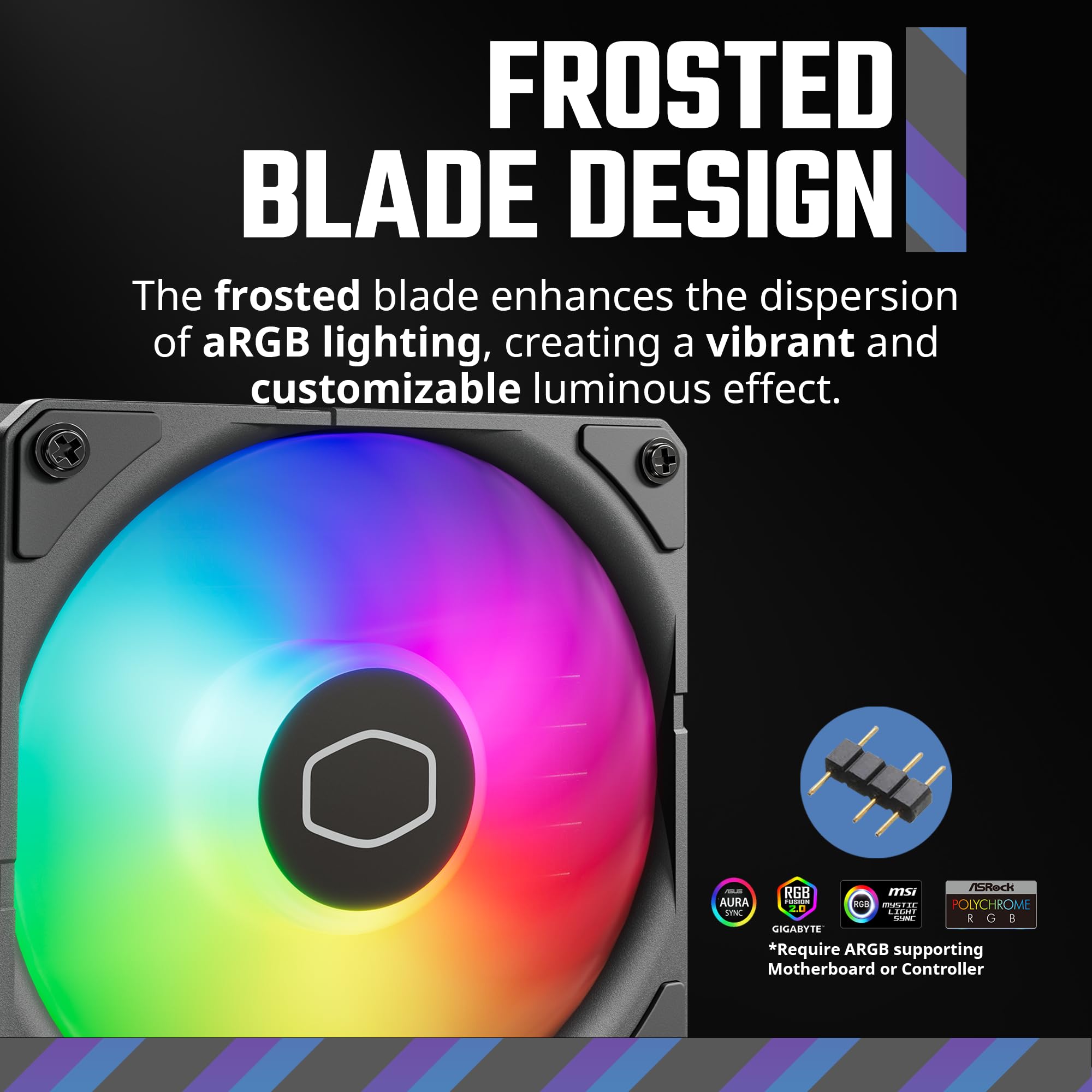 Cooler Master 360L Core AIO CPU Liquid Cooler – 360mm Radiator, 3x ARGB PWM Fans, Patented Gen S Dual-Chamber Pump, Quiet Cooling & Easy Installation, AMD AM5/AM4 & Intel LGA 1851/1700, Black - Image 7