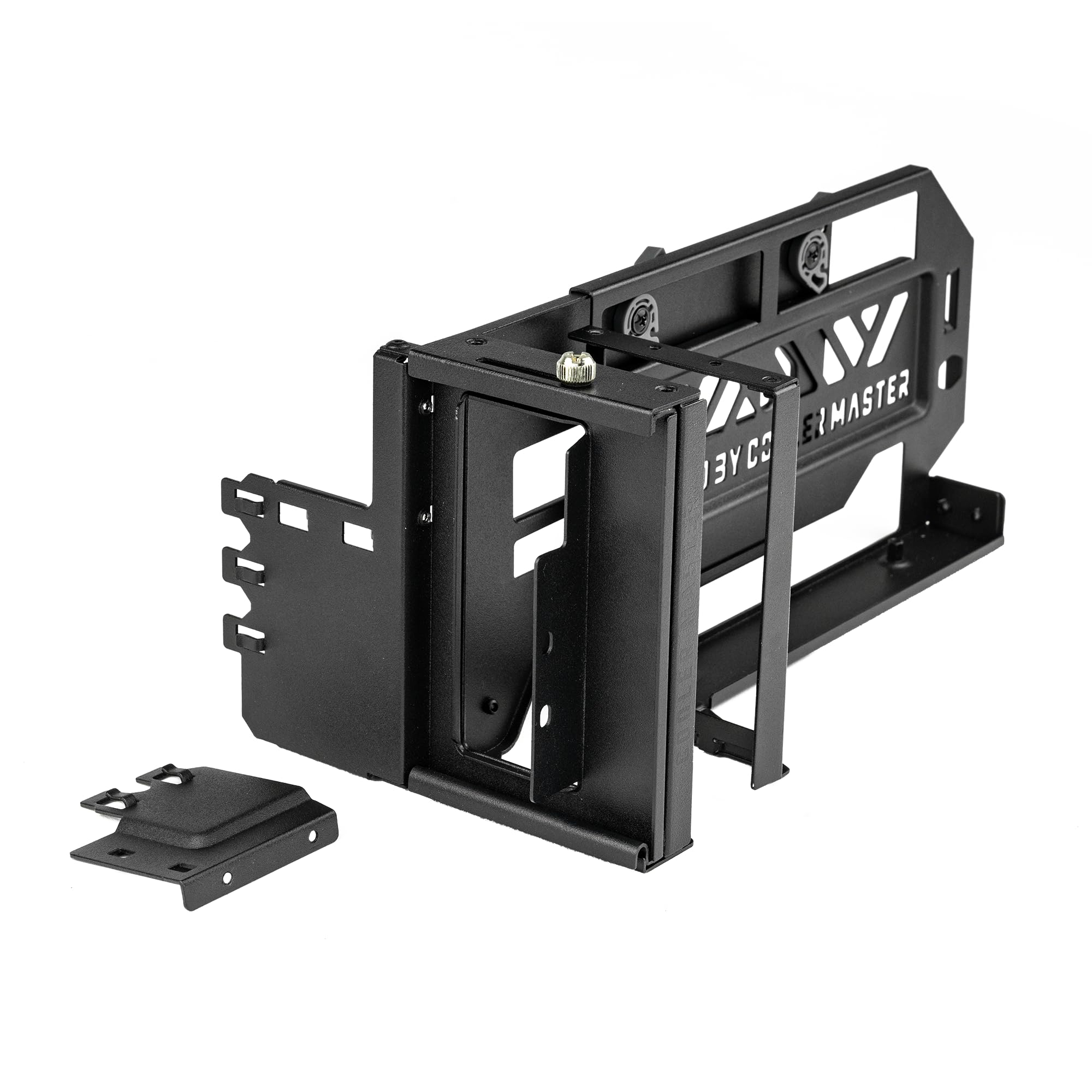 Cooler Master MasterAccessory Vertical GPU Card Holder Kit V3 Black, Premium Riser Cable PCI-E 4.0 x16-165mm, PCIe 3.0 Compatible, Adjustable Length for E-ATX|ATX|Micro ATX Case (MCA-U000R-KFVK03) - Image 9