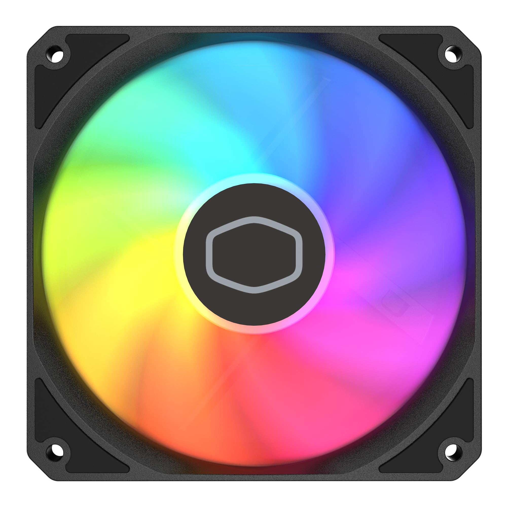 Cooler Master MF120 Lite 120mm PC Case Fan|Liquid Cooler|Air Cooler 3-Pack, 120mm aRGB Lighting, aRGB Splitter, Dynamic PWM 1,750 RPM, Air Balance Blades, Hybrid | PBT Frame - Image 10