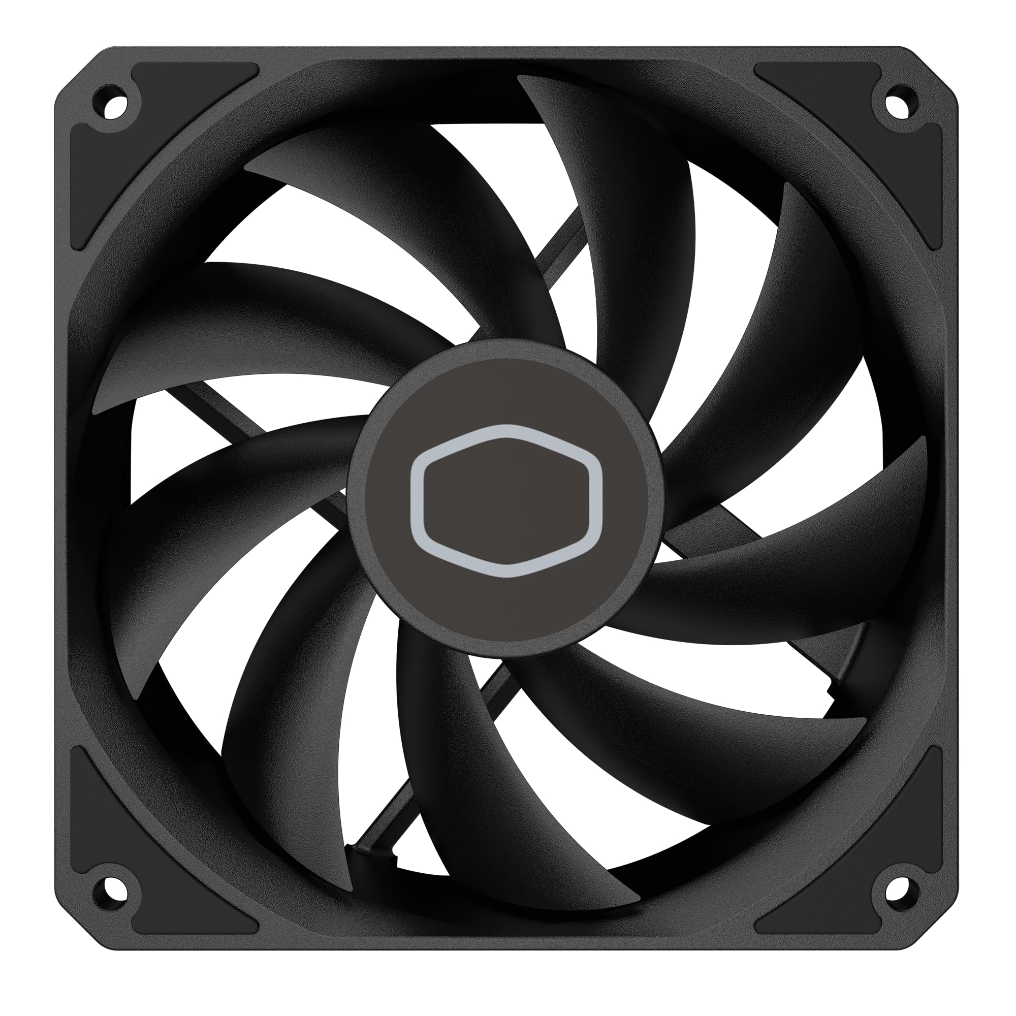 Cooler Master MF120 Lite Black Case|Liquid Cooler|Air Cooler Fan, 120mm Fan, Dynamic PWM 1,750 RPM, Air Balance Blades, Hybrid | PBT Frame - Image 10