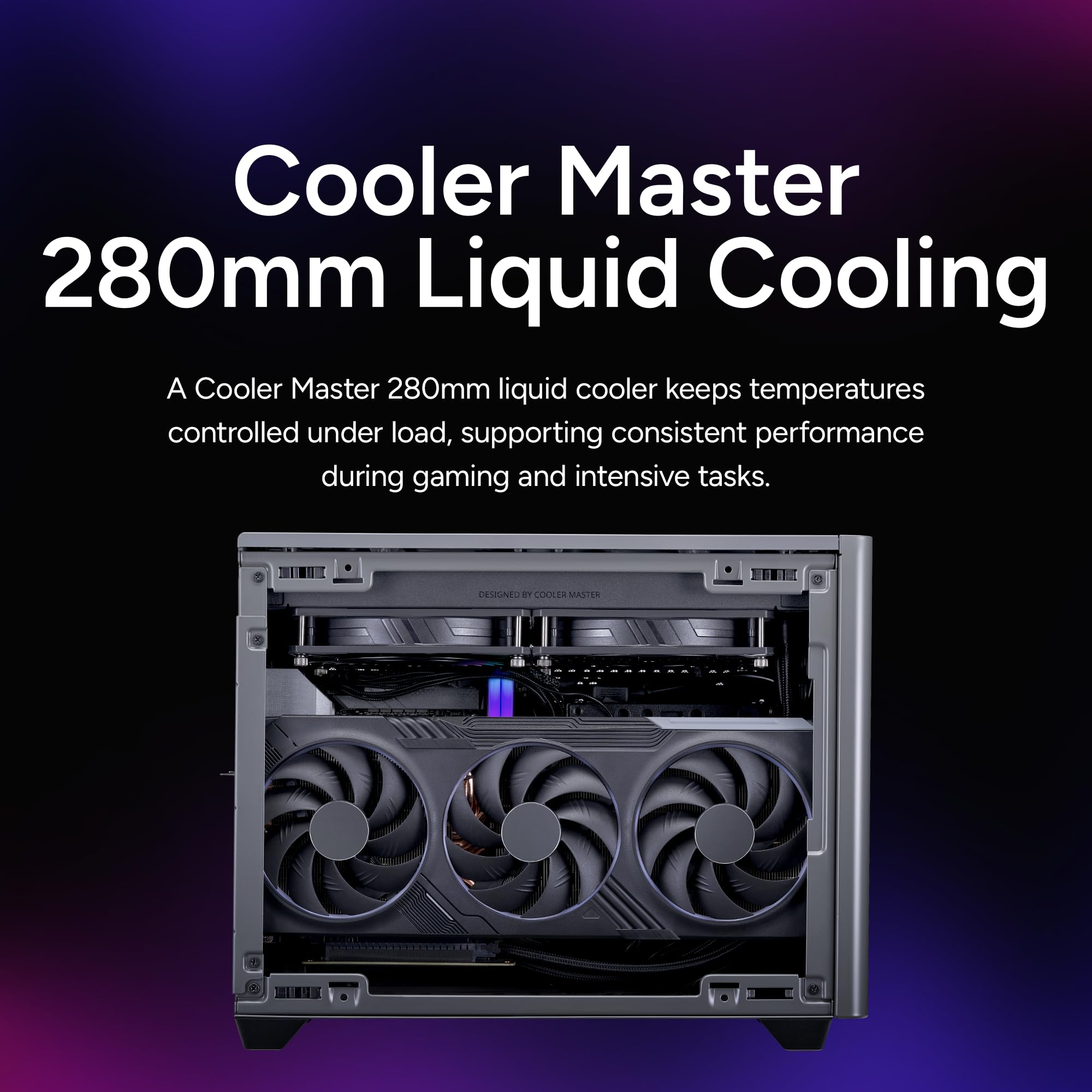 Cooler Master NR2 Pro Gaming PC – Intel Ultra 7 265F, NVIDIA GeForce RTX 5070 12GB, 32GB DDR5 6000MHz, 2TB Gen4 M.2, Windows 11, V850 SFX Gold PSU, Compact Mini ITX Desktop PC - Image 10