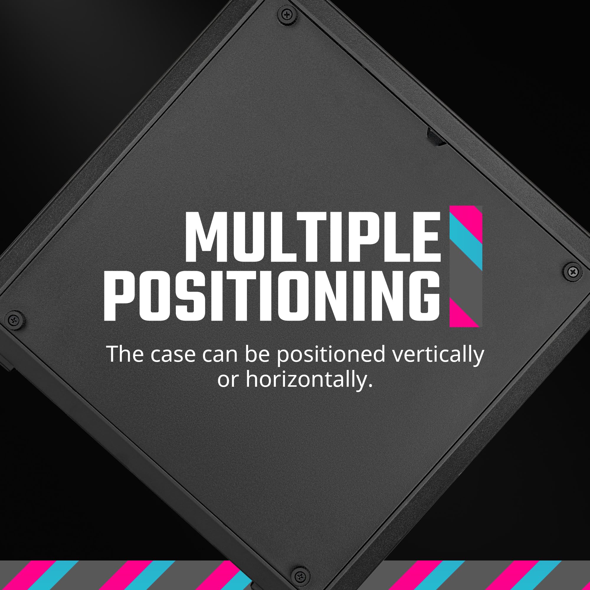 Cooler Master Q300L V2 Micro-ATX Tower, Magnetic Patterned Dust Filter, USB 3.2 Gen 2x2 (20GB), Tempered Glass, CPU Coolers Max 159mm, GPU 360mm, Fully Ventilated Airflow (Q300LV2-KGNN-S00) - Image 10