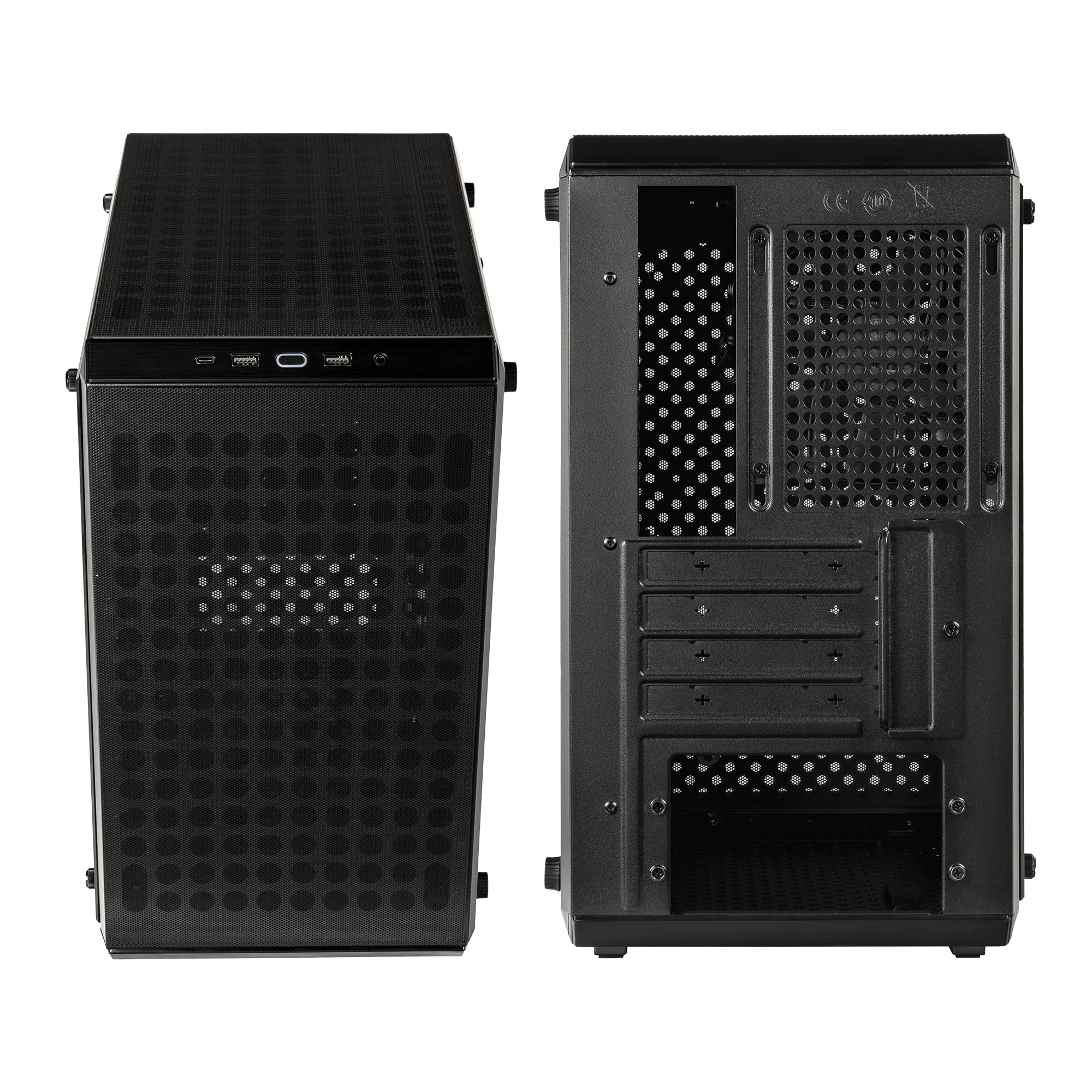 Cooler Master Q300L V2 Micro-ATX Tower, Magnetic Patterned Dust Filter, USB 3.2 Gen 2x2 (20GB), Tempered Glass, CPU Coolers Max 159mm, GPU 360mm, Fully Ventilated Airflow (Q300LV2-KGNN-S00) - Image 14
