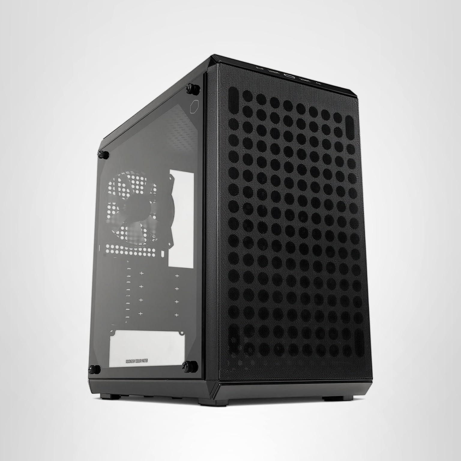 Cooler Master Q300L V2 Micro-ATX Tower, Magnetic Patterned Dust Filter, USB 3.2 Gen 2x2 (20GB), Tempered Glass, CPU Coolers Max 159mm, GPU 360mm, Fully Ventilated Airflow (Q300LV2-KGNN-S00) - Image 16