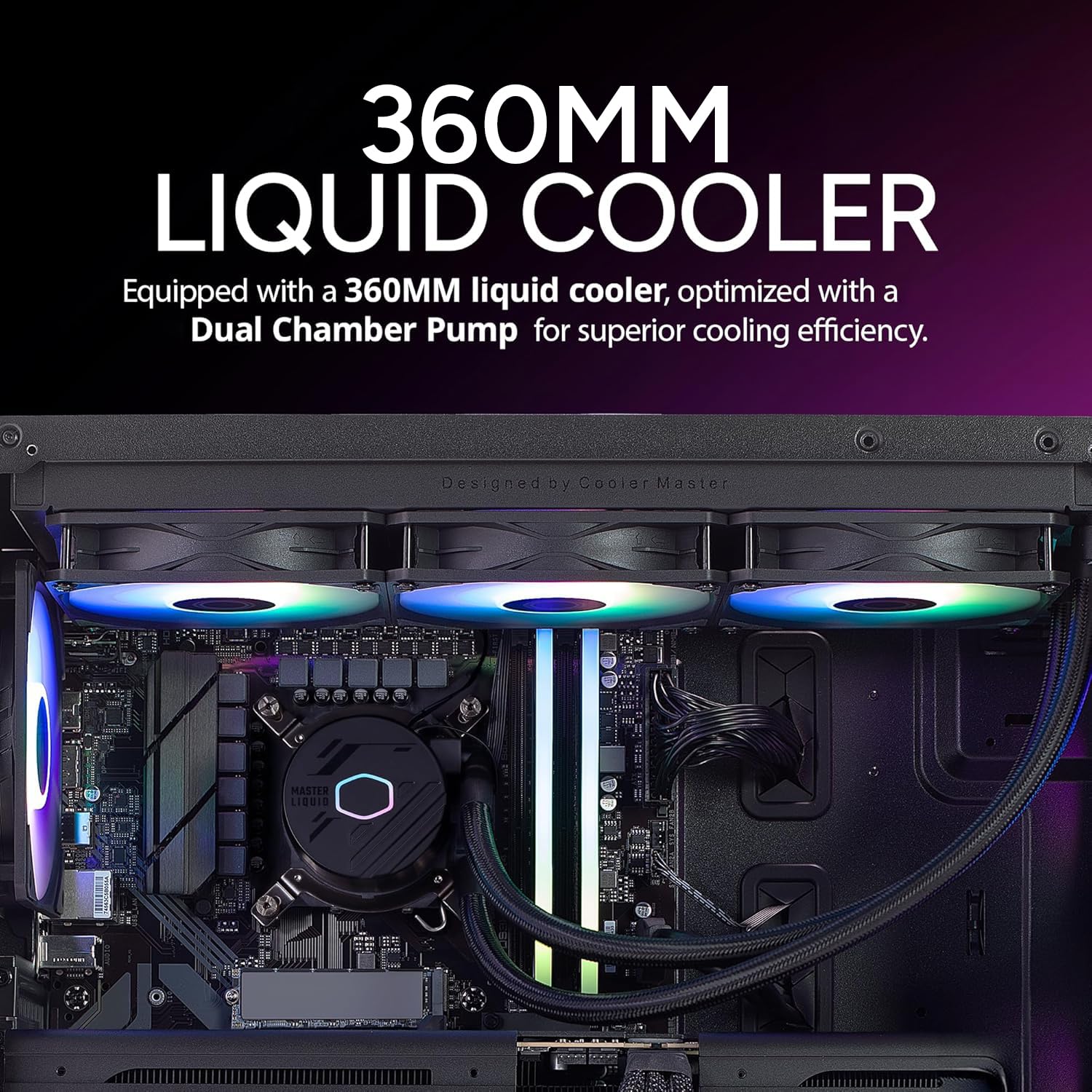 Cooler Master TD5 Pro Gaming PC – AMD RYZEN 7 9800X3D, NVIDIA GeForce RTX 5080 16GB, 32GB DDR5 6000MHz, 2TB Gen4 M.2, Windows 11, MWE Gold 850 V3 PSU, ATX Desktop PC - Image 7
