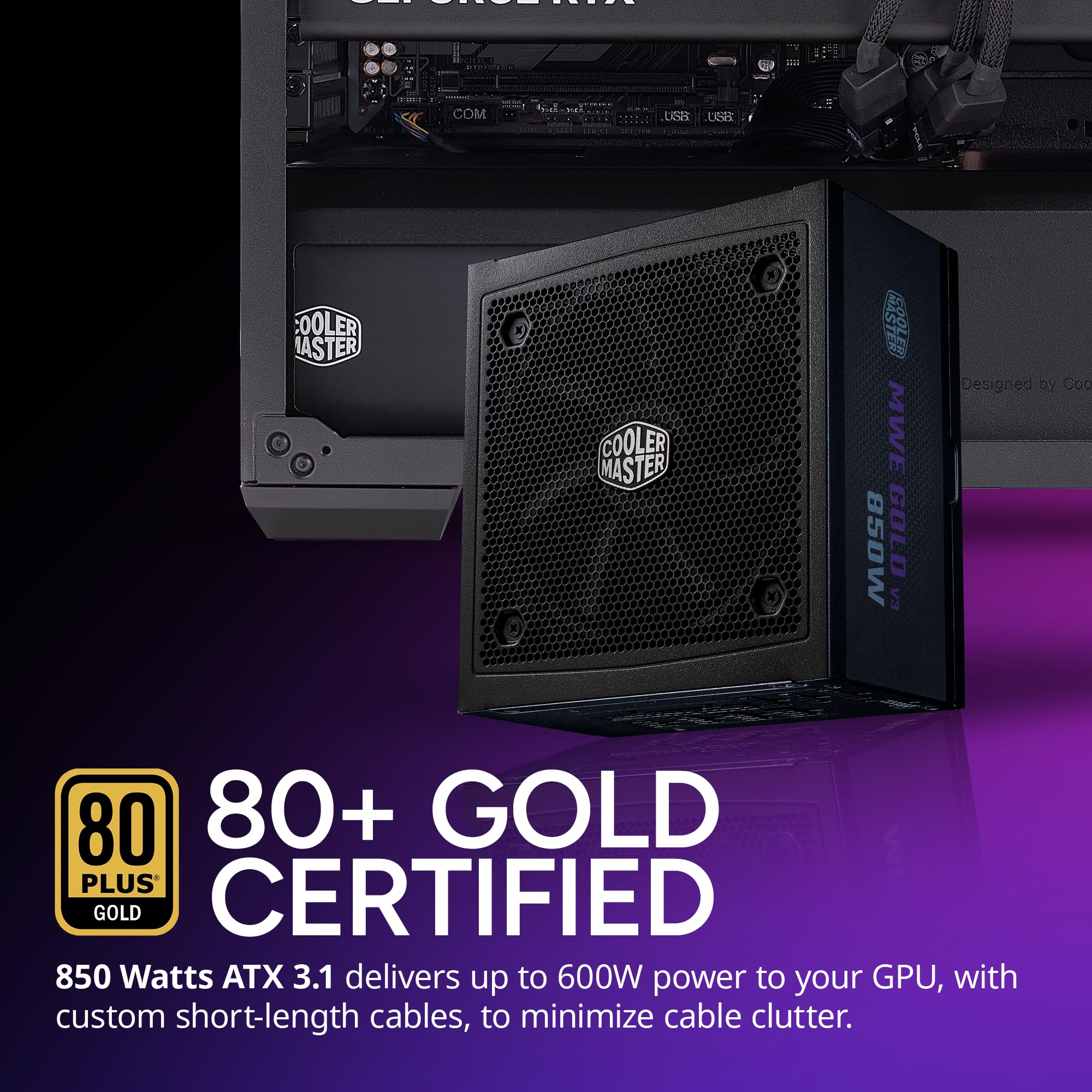 Cooler Master TD5 Pro Gaming PC – AMD RYZEN 7 9800X3D, NVIDIA GeForce RTX 5080 16GB, 32GB DDR5 6000MHz, 2TB Gen4 M.2, Windows 11, MWE Gold 850 V3 PSU, ATX Desktop PC - Image 8