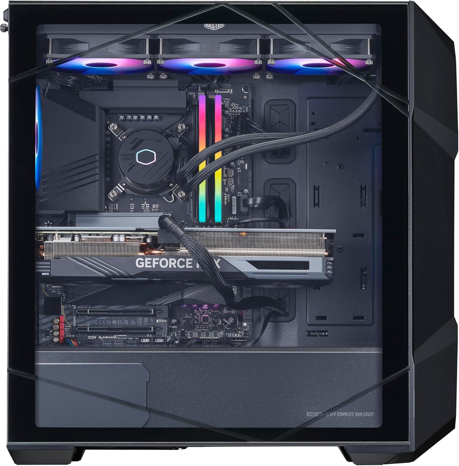 Cooler Master TD5 Pro Gaming PC – AMD RYZEN 7 9800X3D, NVIDIA GeForce RTX 5080 16GB, 32GB DDR5 6000MHz, 2TB Gen4 M.2, Windows 11, MWE Gold 850 V3 PSU, ATX Desktop PC - Image 9